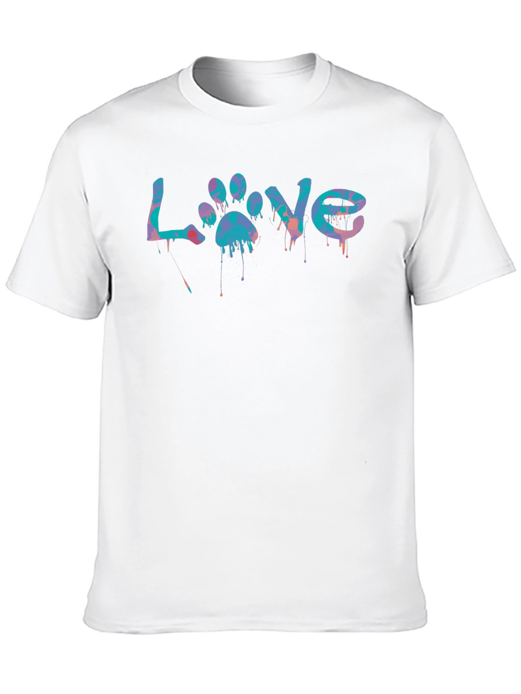 Love Paw Print T-Shirt