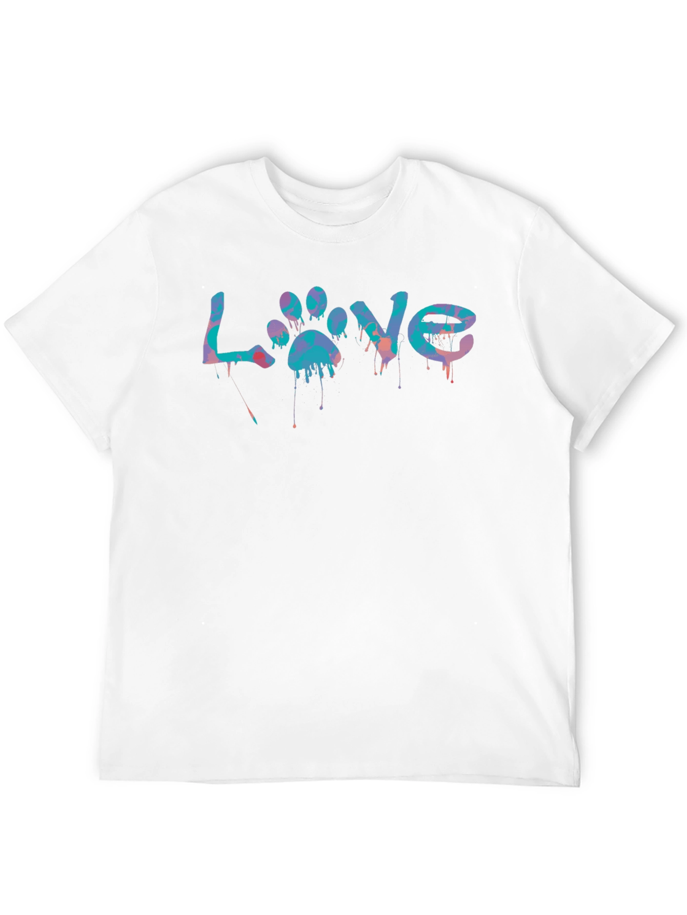 Love Paw Print T-Shirt