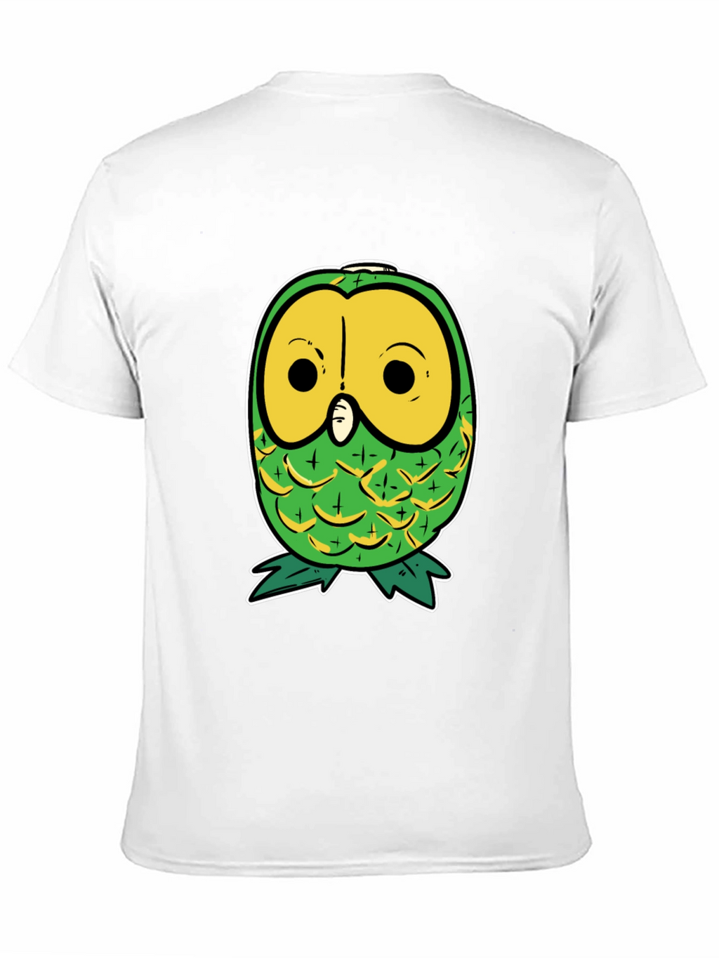 Pineapple Owl Graphic T-Shirt - Unique & Funny
