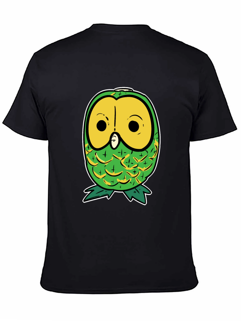 Pineapple Owl Graphic T-Shirt - Unique & Funny