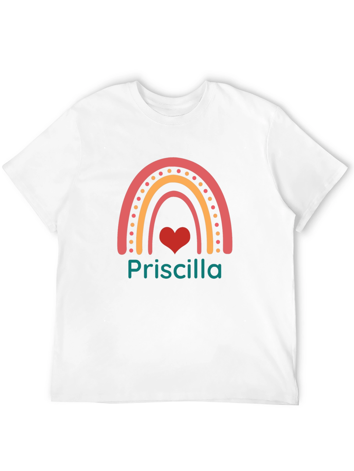 Priscilla Rainbow Personalized T-Shirt
