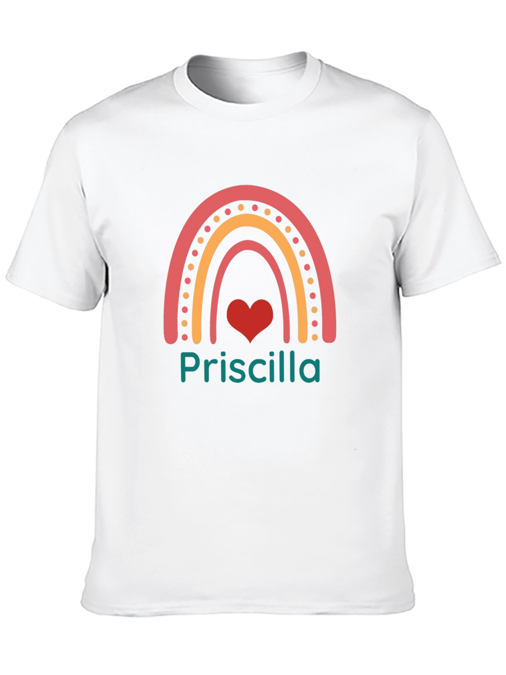 Priscilla Rainbow Personalized T-Shirt