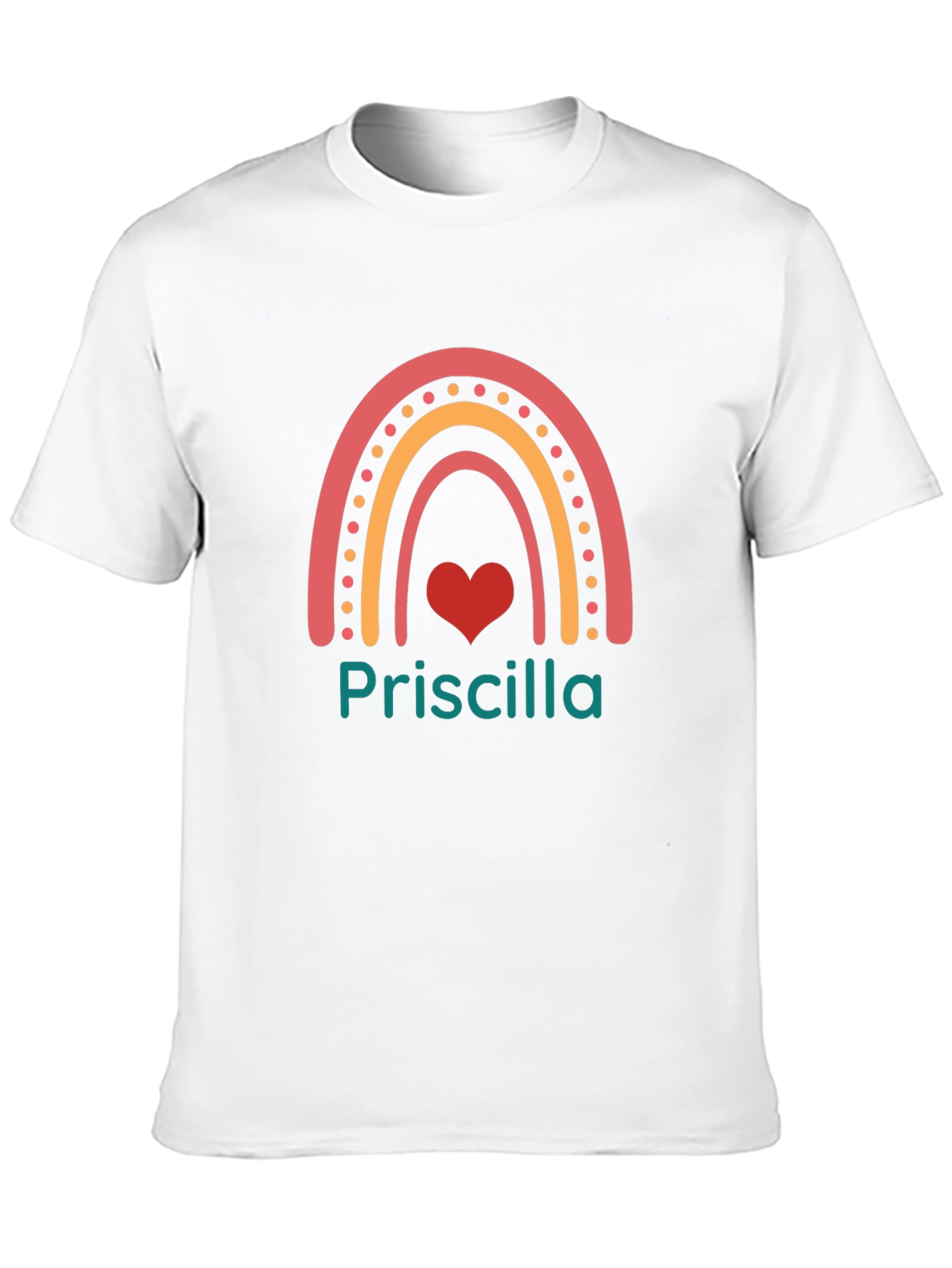 Priscilla Rainbow Personalized T-Shirt