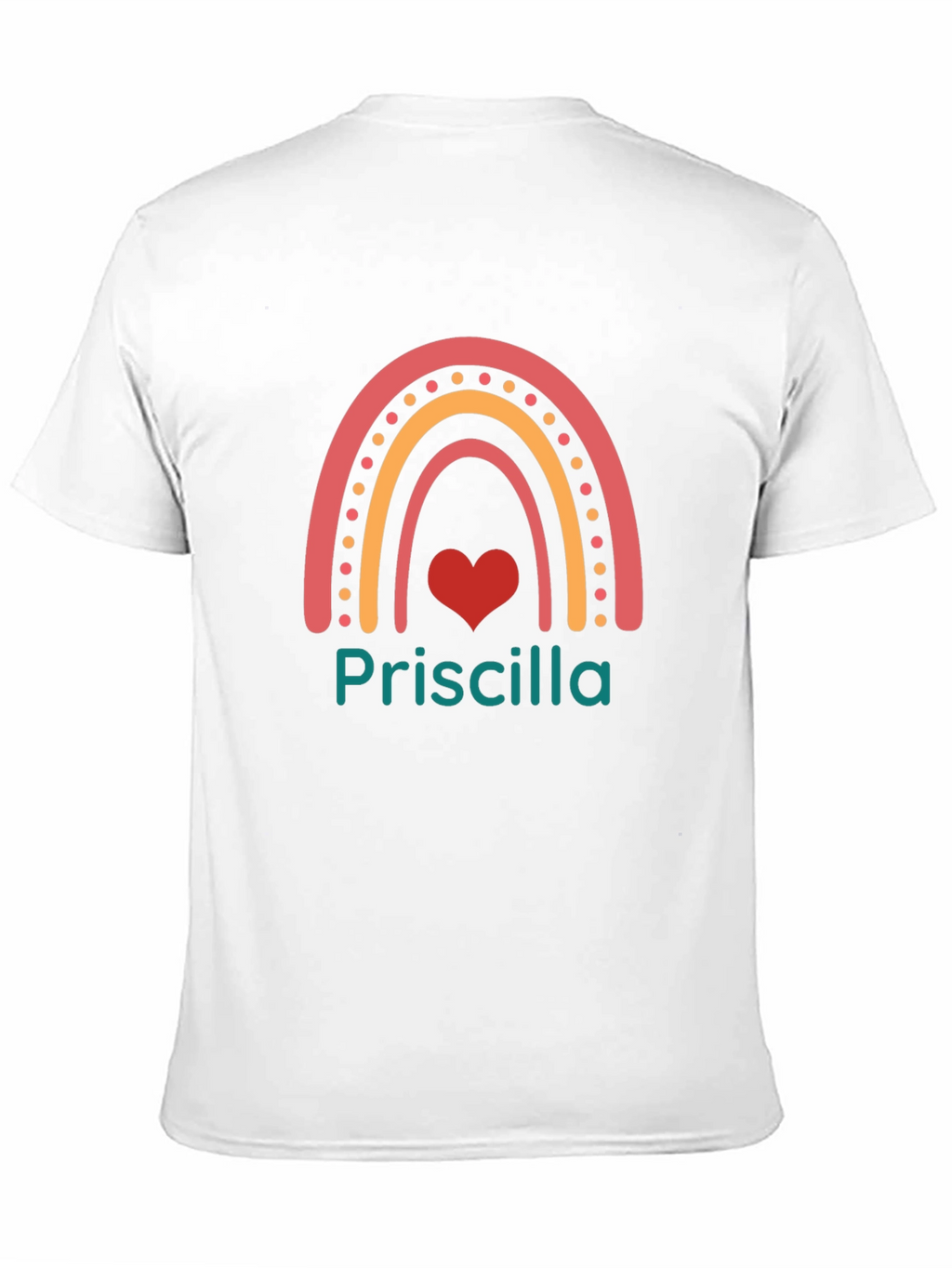 Priscilla Rainbow Personalized T-Shirt