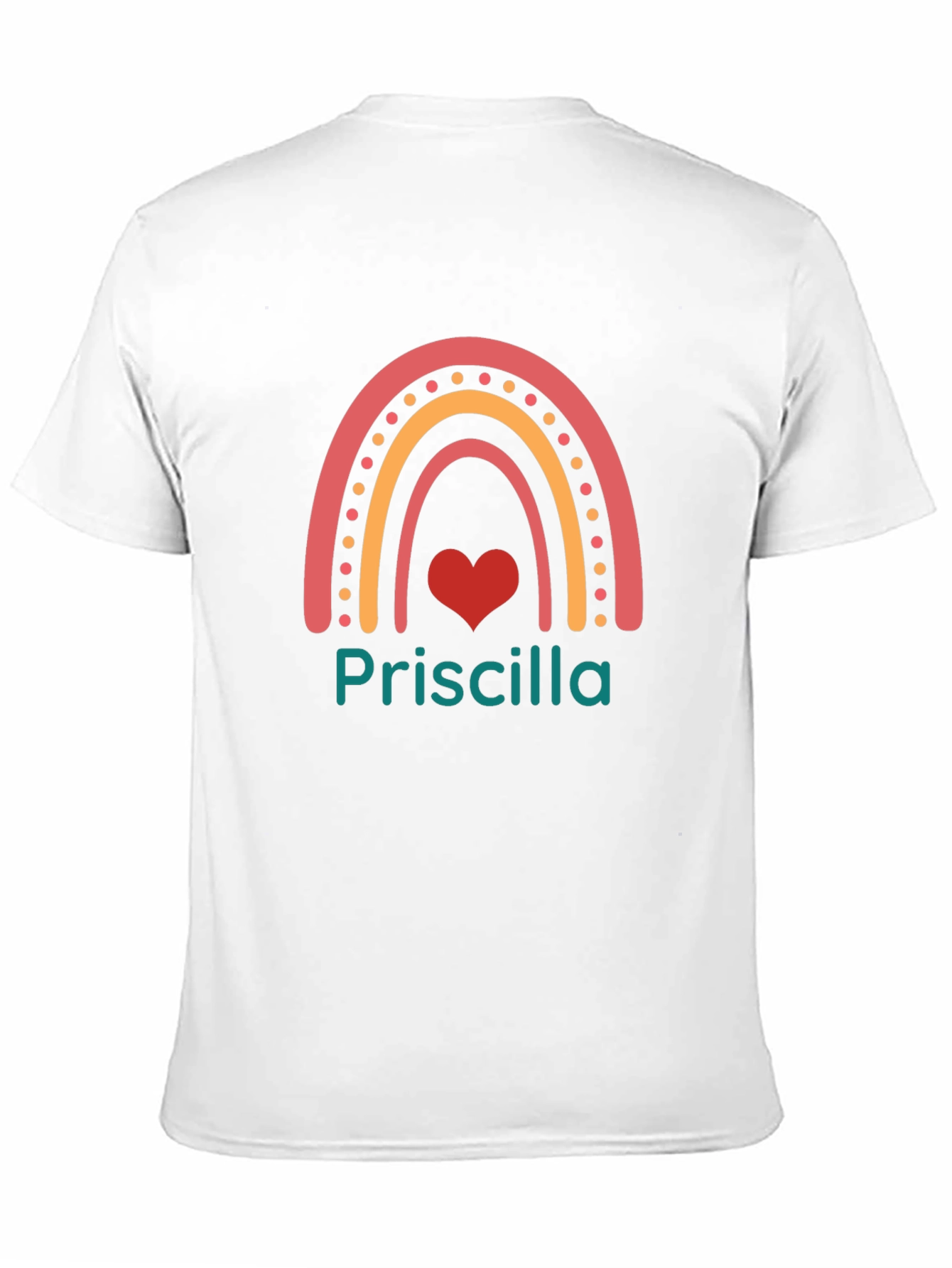 Priscilla Rainbow Personalized T-Shirt
