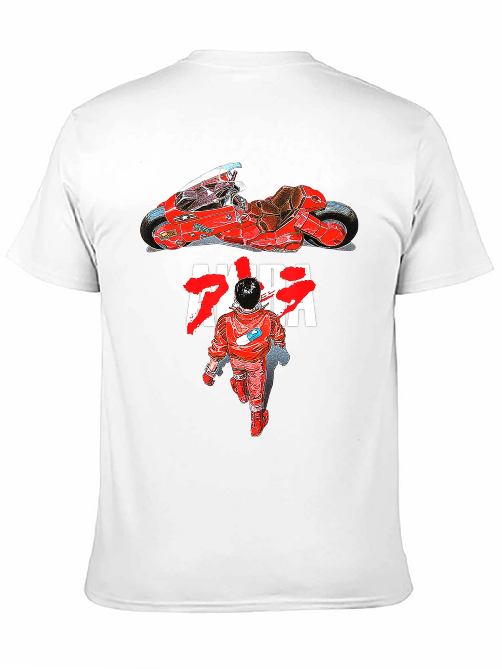 Akira Anime Graphic T-Shirt Motorcycle Tee