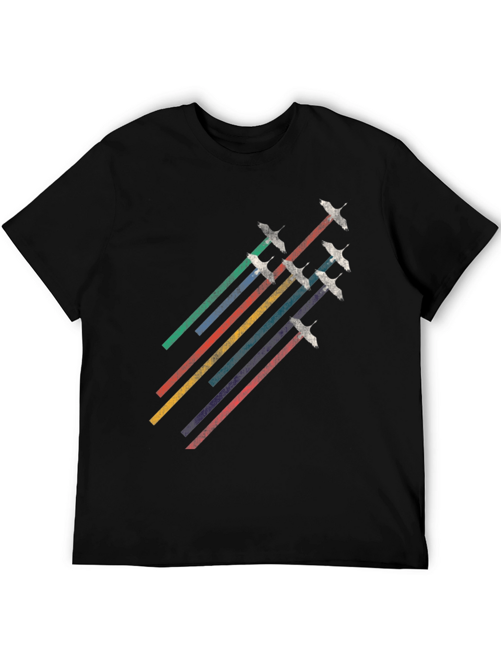 Retro Crane Flight Graphic Tee