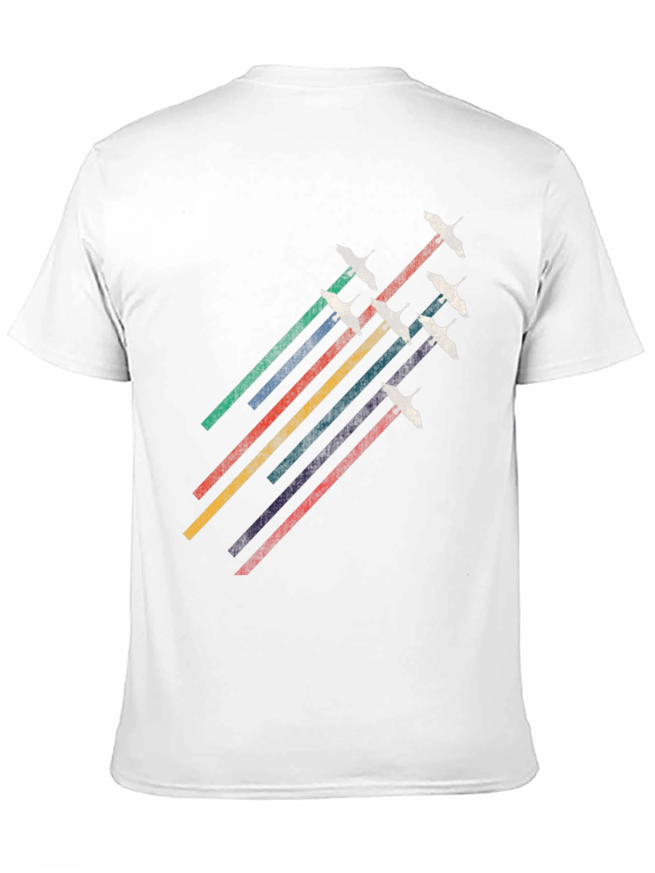 Retro Crane Flight Graphic Tee