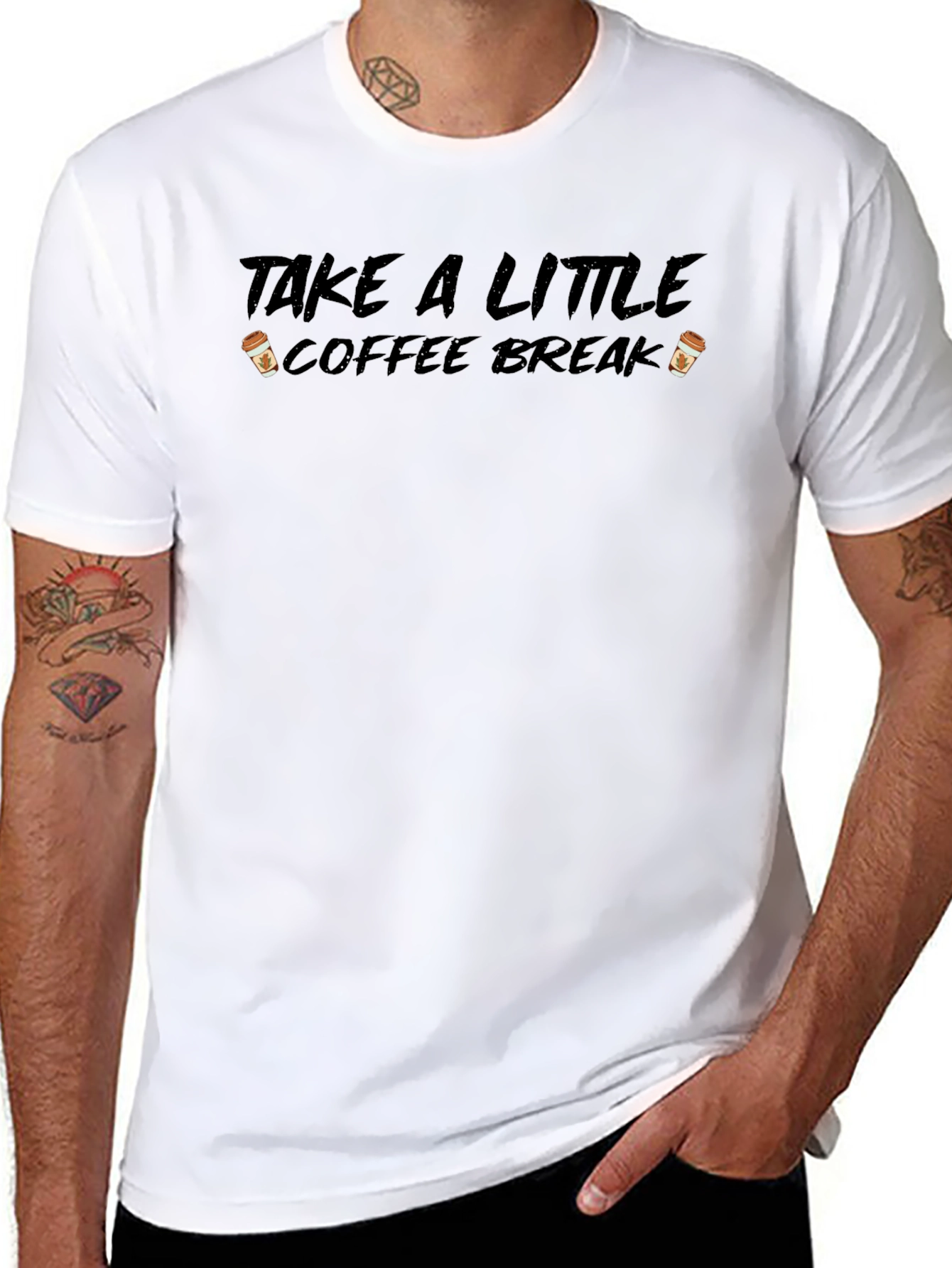 Coffee Break Tee - Relax & Recharge