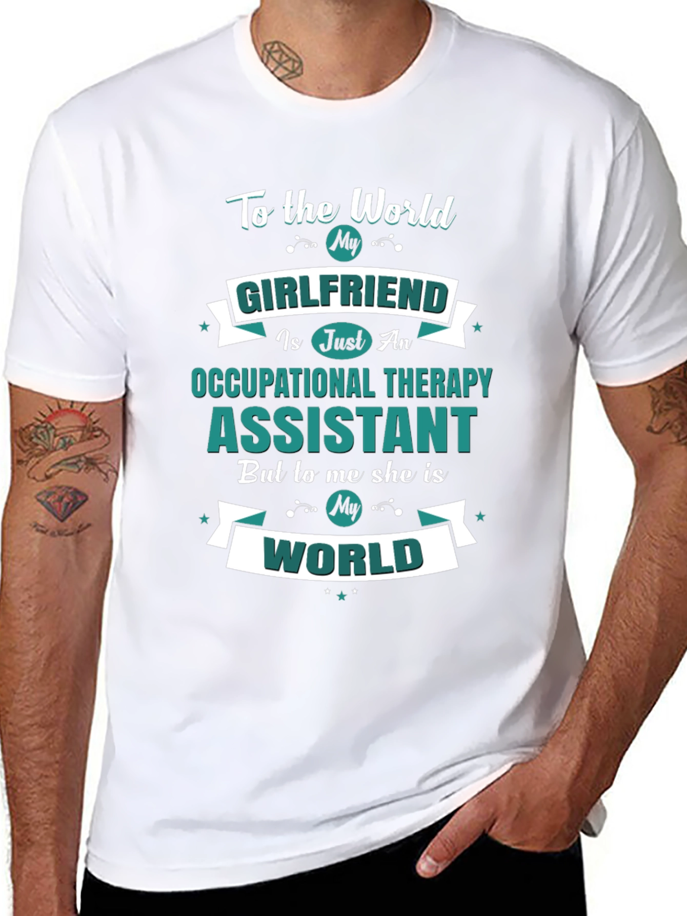 Occupational Therapy Assistant Girlfriend T-Shirt