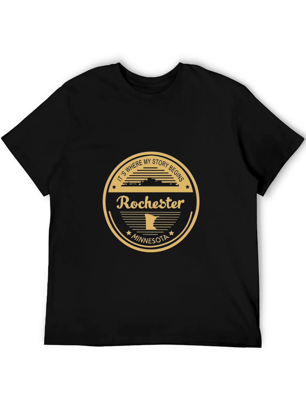 Rochester Minnesota Story Begins T-Shirt