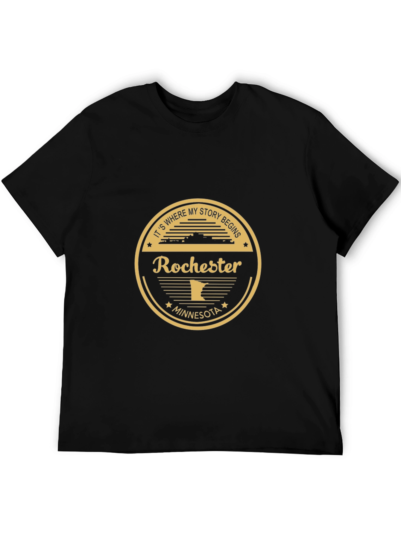 Rochester Minnesota Story Begins T-Shirt
