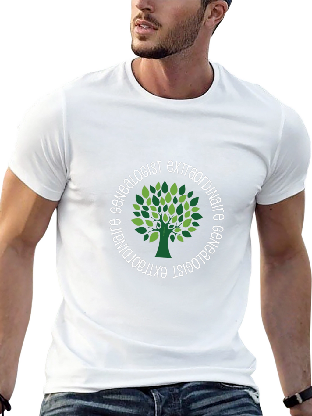 Genealogist Extraordinaire Black T-Shirt