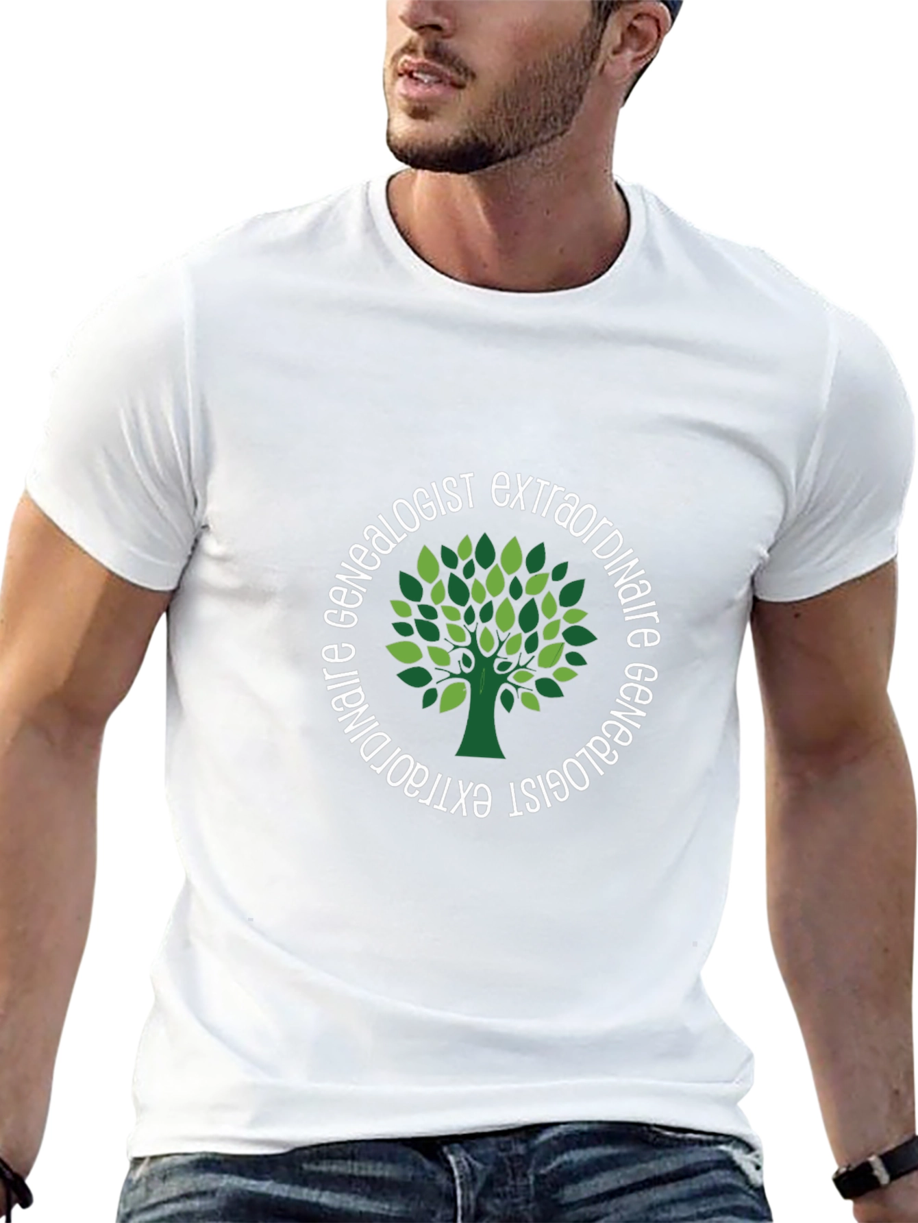 Genealogist Extraordinaire Black T-Shirt