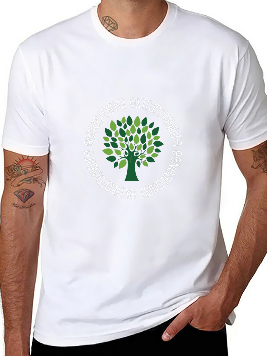 Genealogist Extraordinaire Black T-Shirt