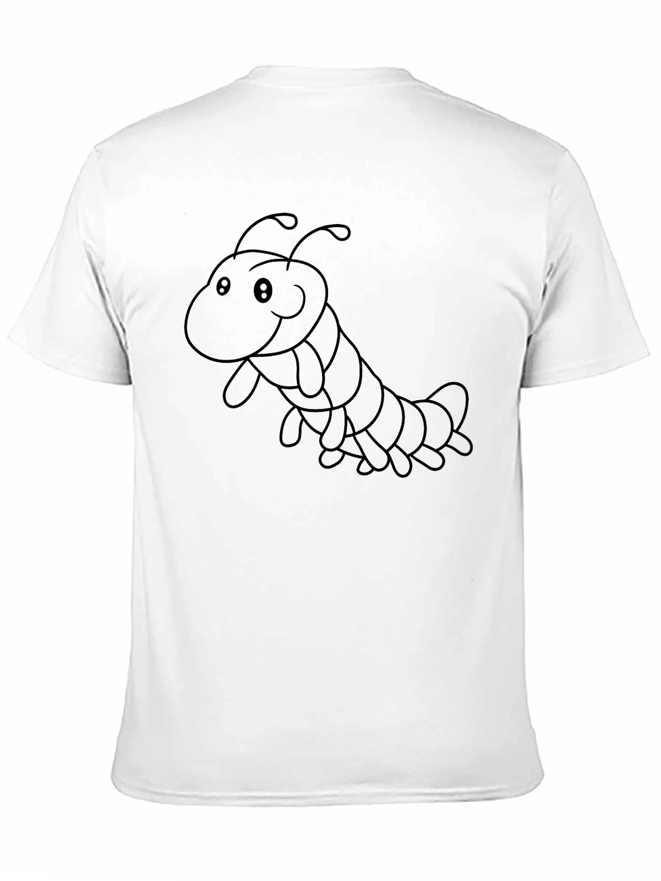 Cartoon Caterpillar Graphic Tee