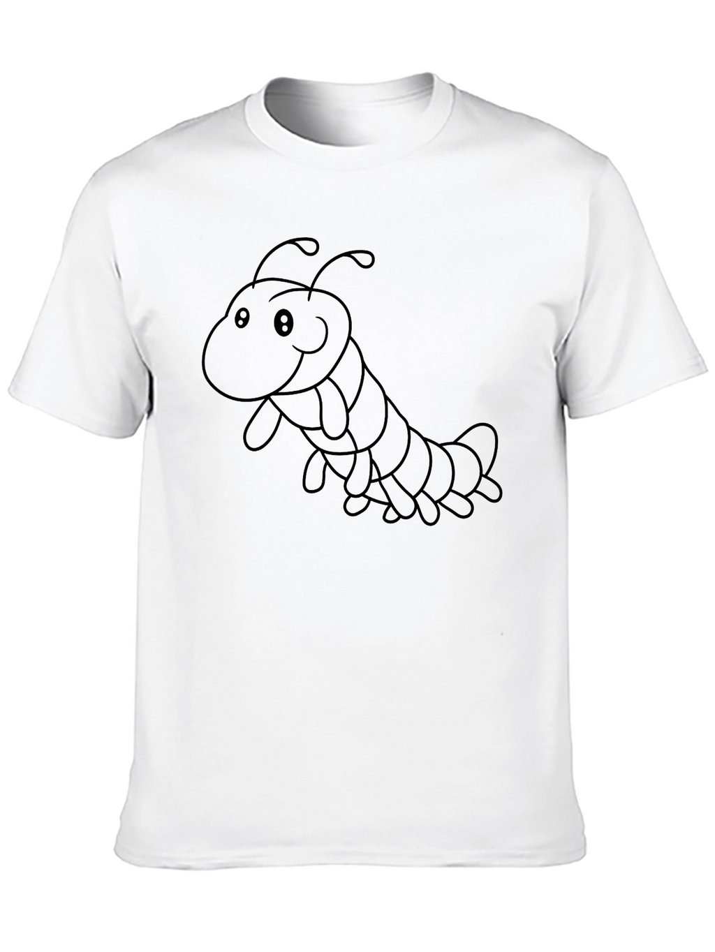 Cartoon Caterpillar Graphic Tee