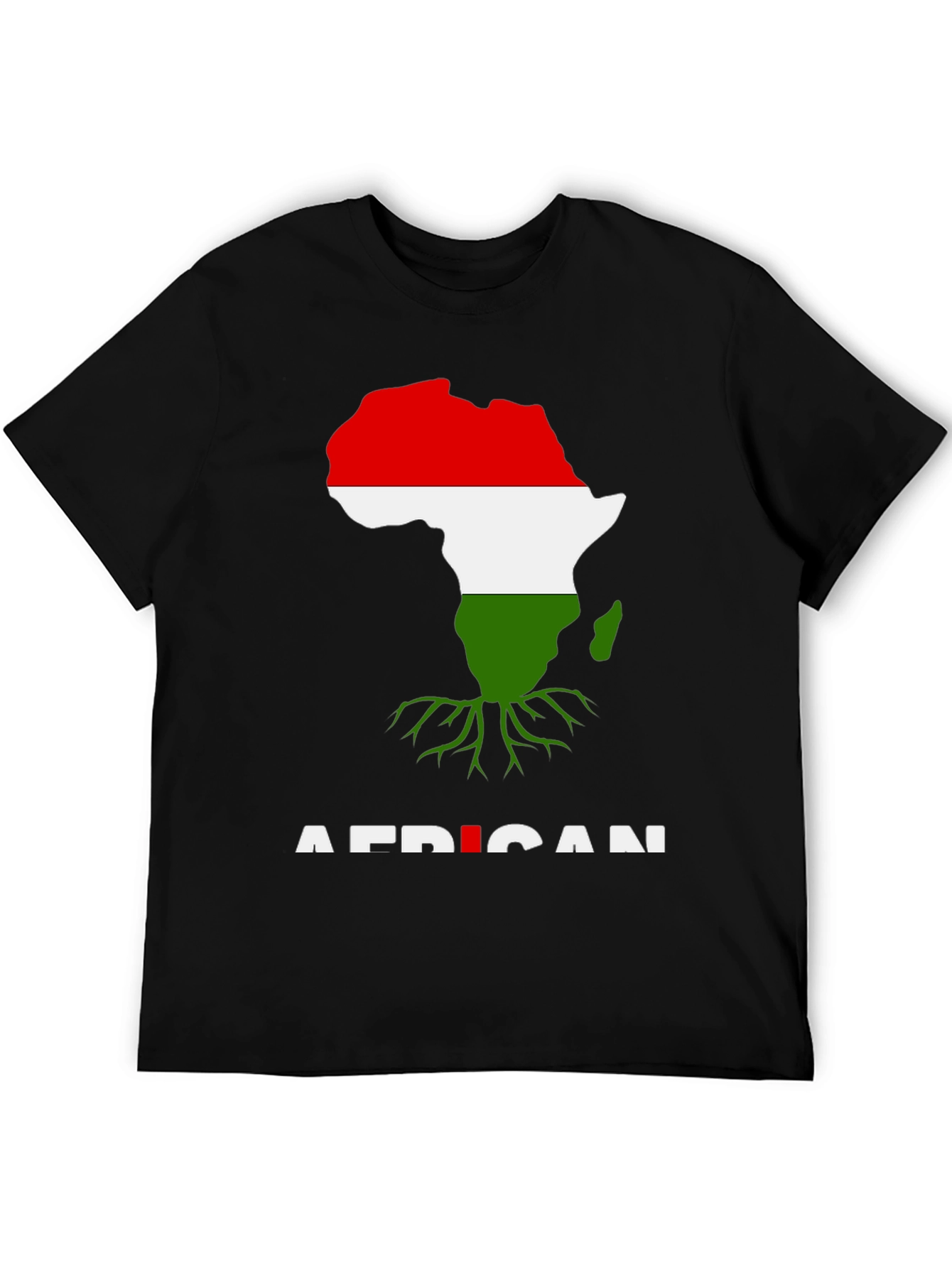 African Roots T-Shirt - Black Pride Heritage Tee
