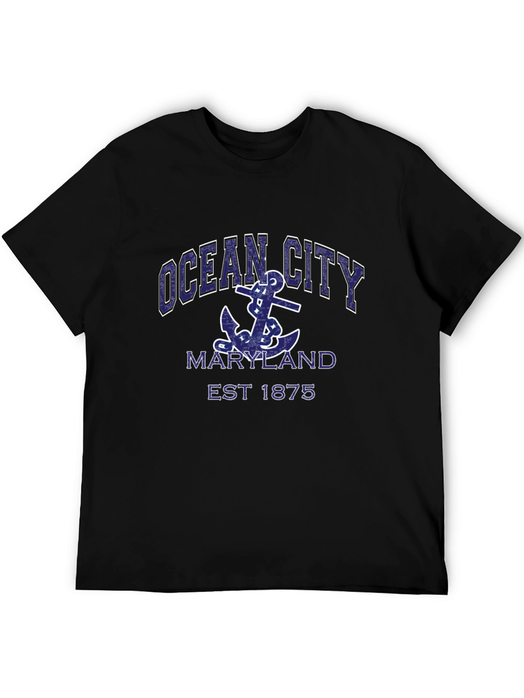 Ocean City Maryland Anchor Graphic T-Shirt