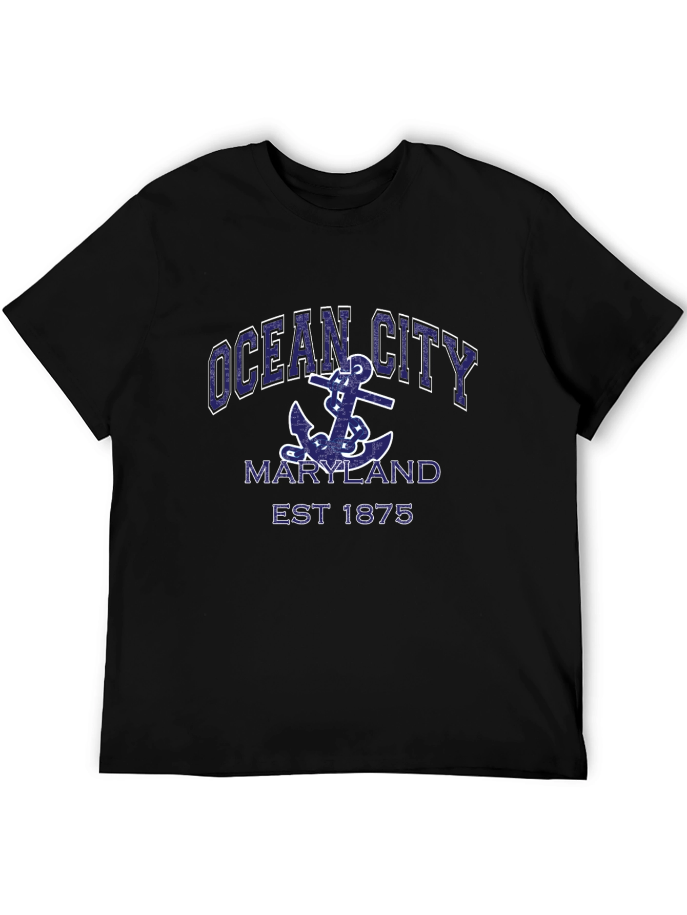 Ocean City Maryland Anchor Graphic T-Shirt