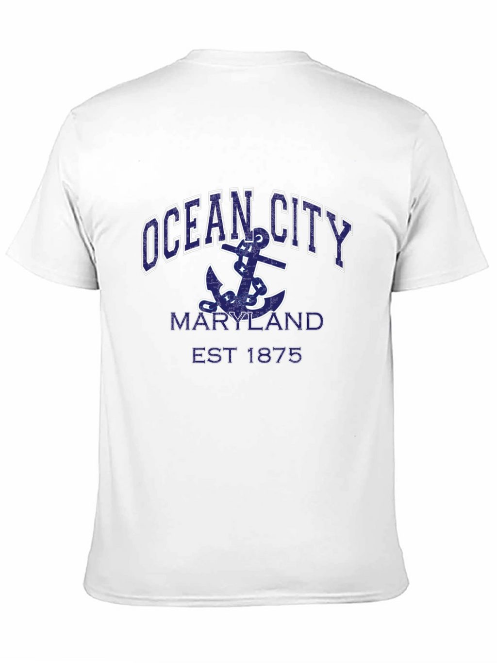 Ocean City Maryland Anchor Graphic T-Shirt