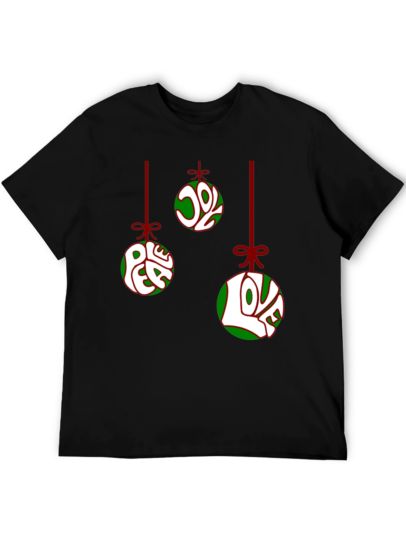 Festive Christmas Ornament Graphic T-Shirt