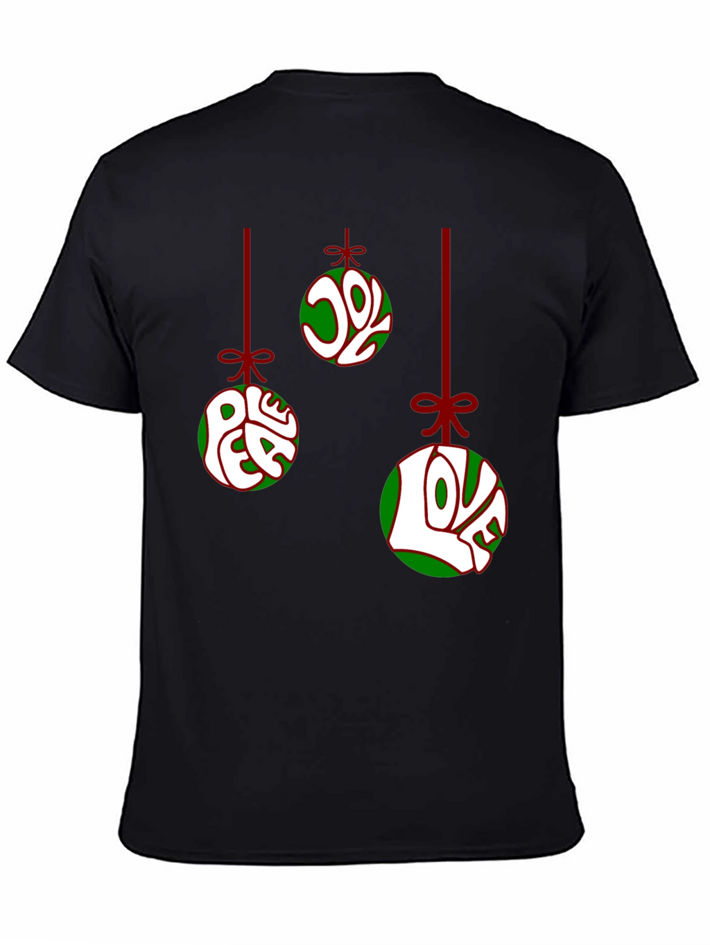 Festive Christmas Ornament Graphic T-Shirt