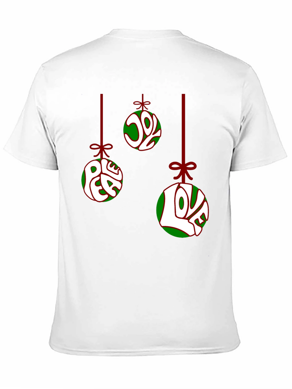 Festive Christmas Ornament Graphic T-Shirt