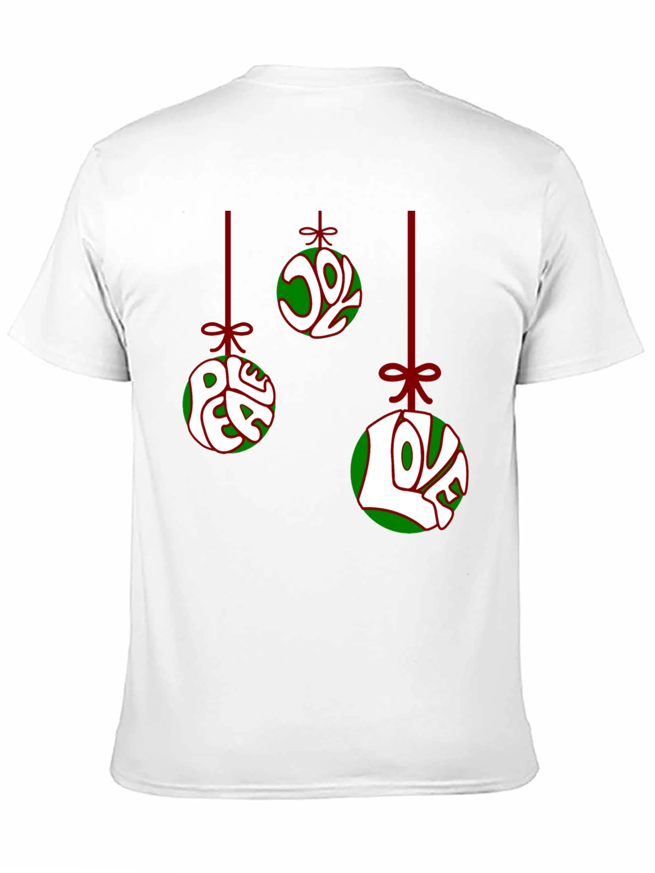 Festive Christmas Ornament Graphic T-Shirt