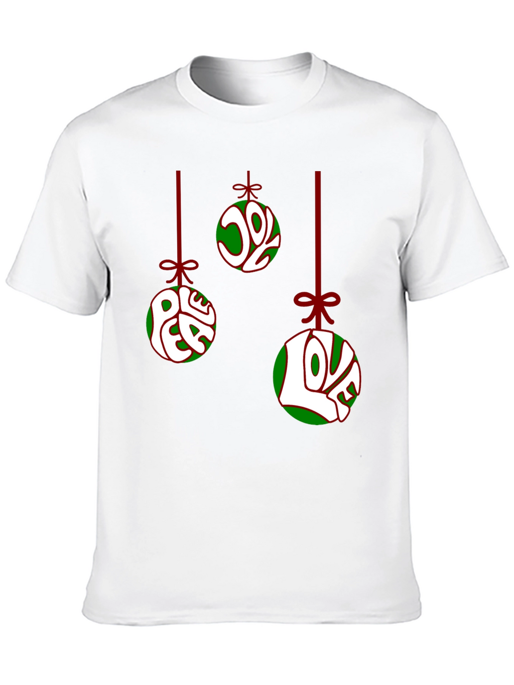 Festive Christmas Ornament Graphic T-Shirt