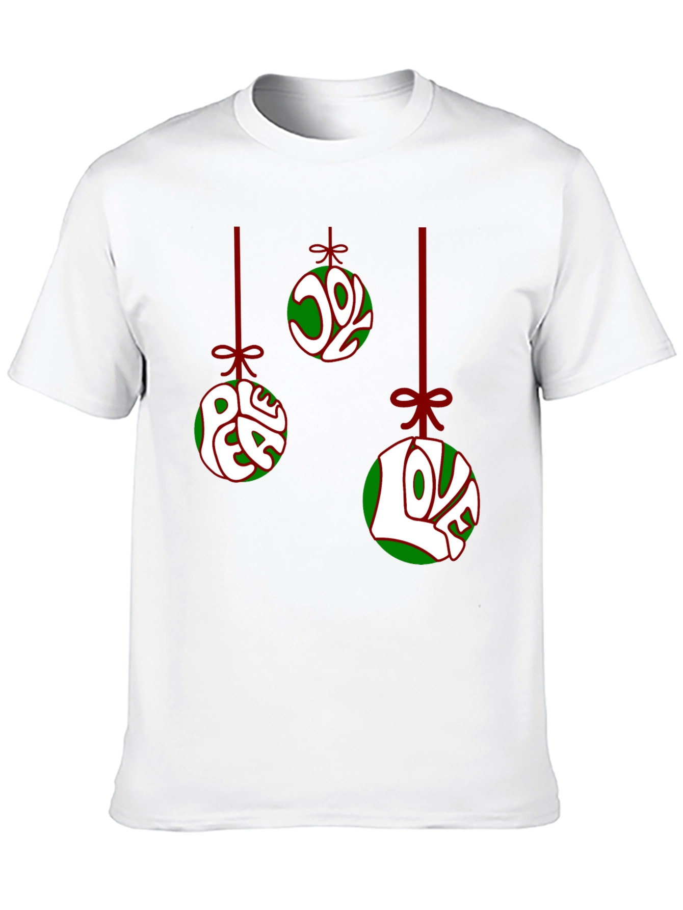 Festive Christmas Ornament Graphic T-Shirt