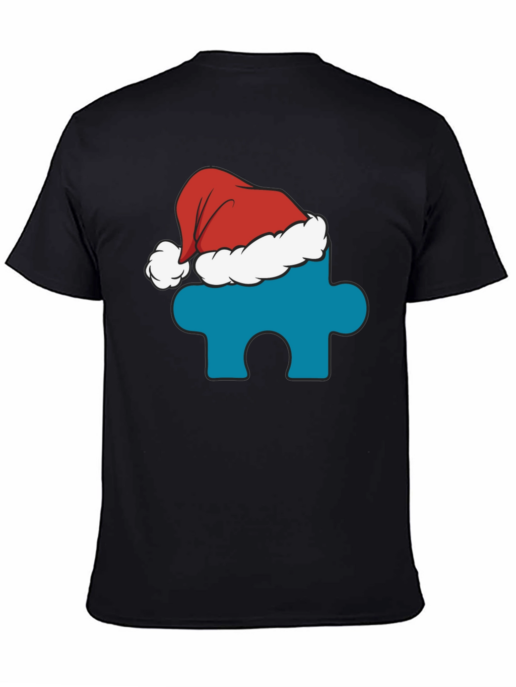 Autism Awareness Santa Hat Tee