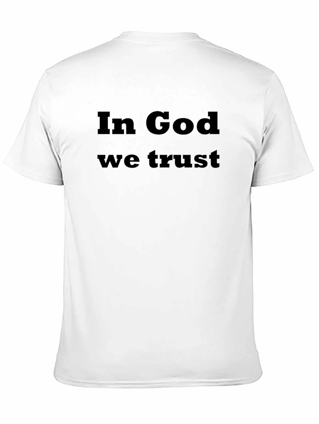 In God We Trust Black T-Shirt