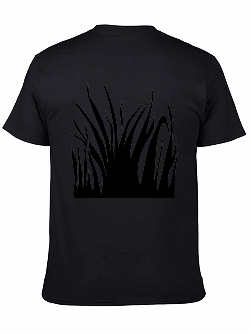 Graphic Black T-Shirt - Abstract Design