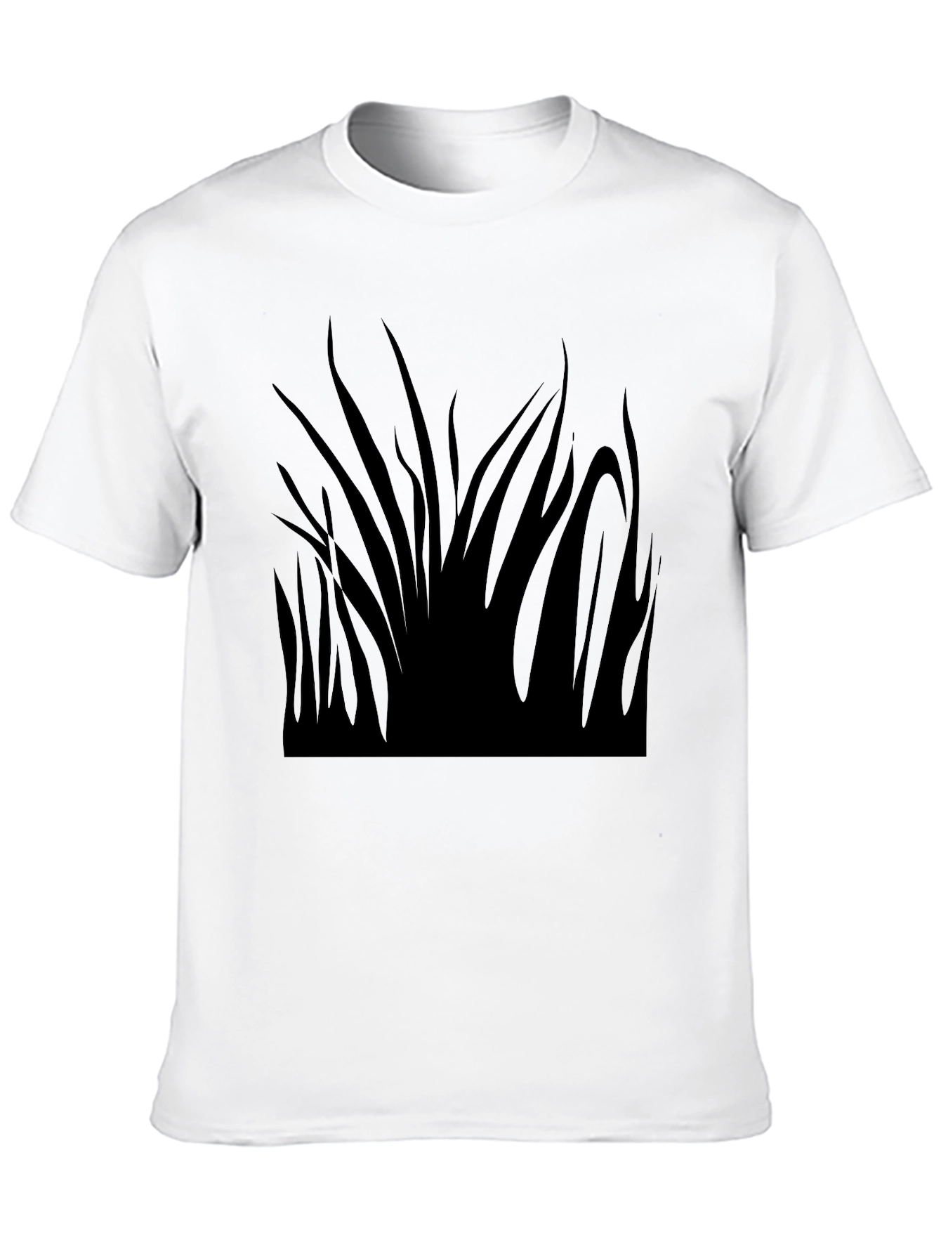 Graphic Black T-Shirt - Abstract Design