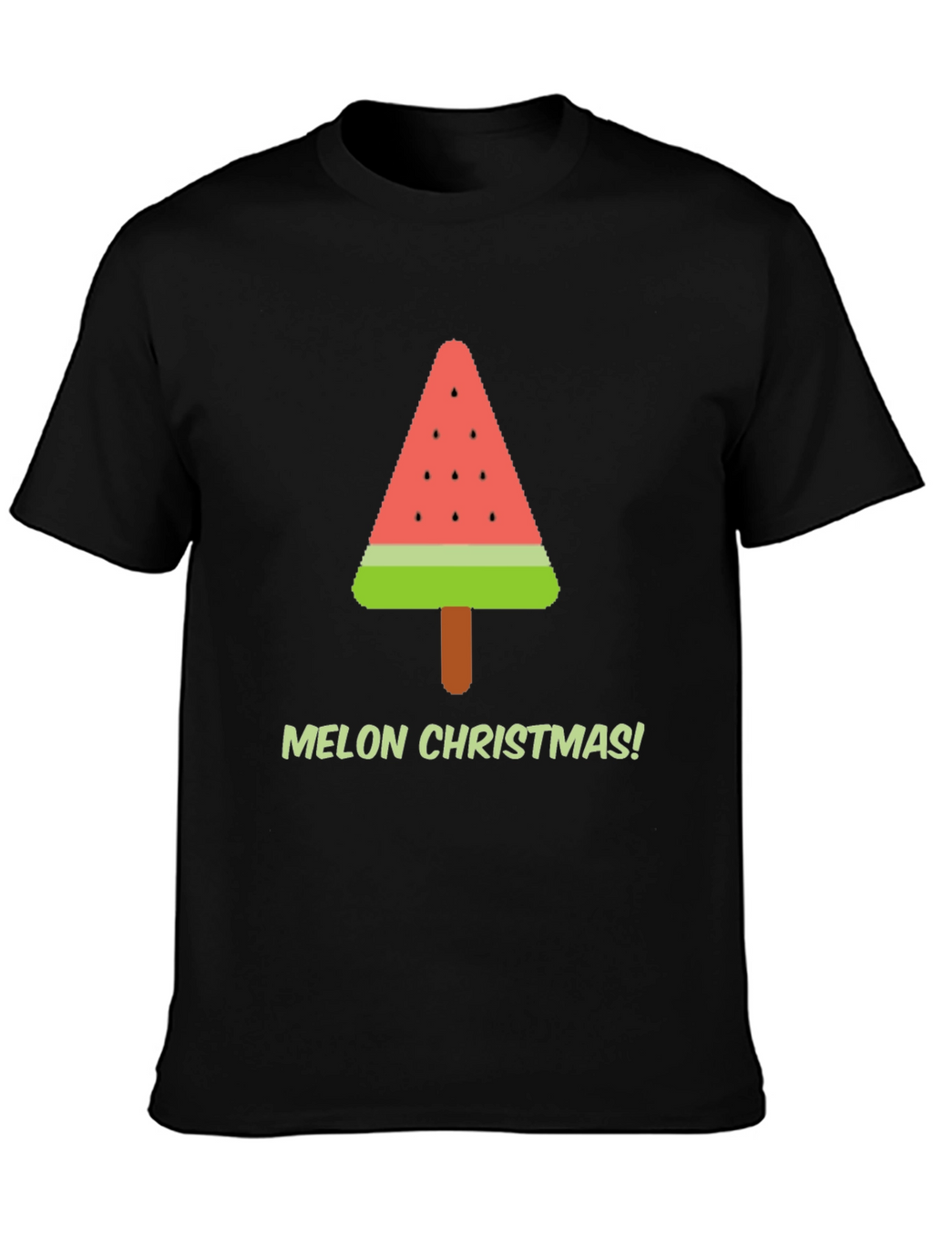Melon Christmas T-Shirt - Holiday Graphic Tee