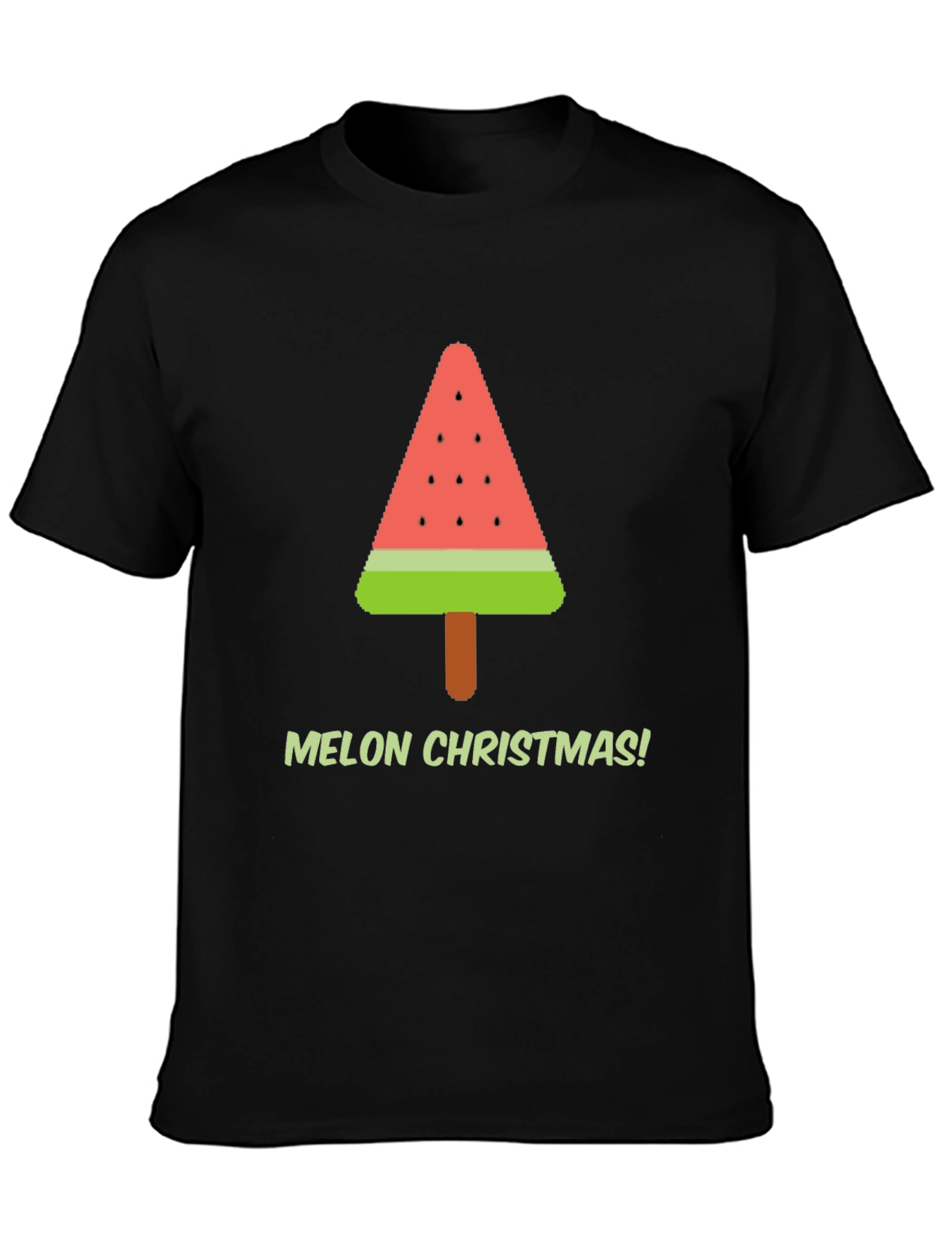 Melon Christmas T-Shirt - Holiday Graphic Tee