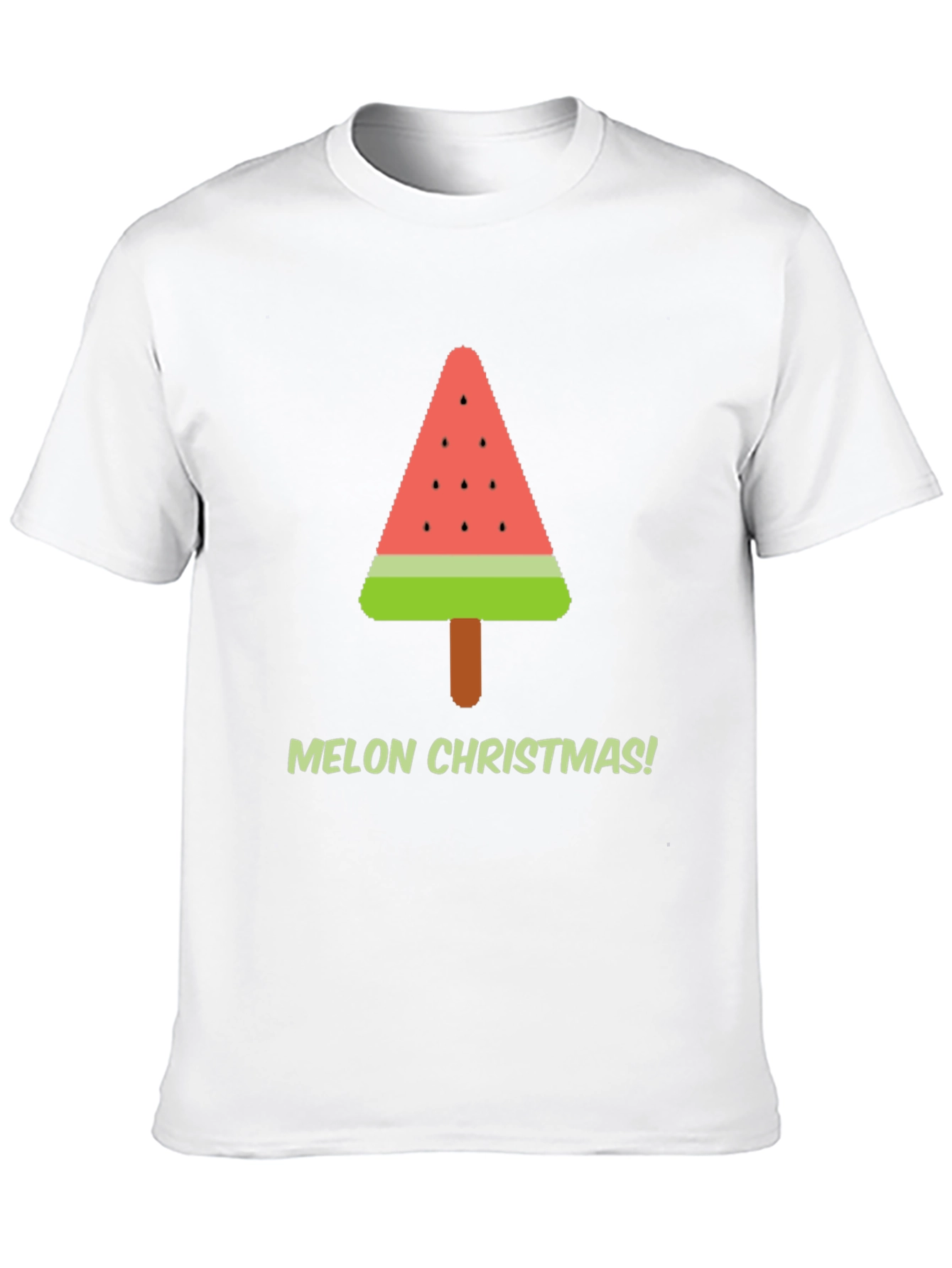 Melon Christmas T-Shirt - Holiday Graphic Tee