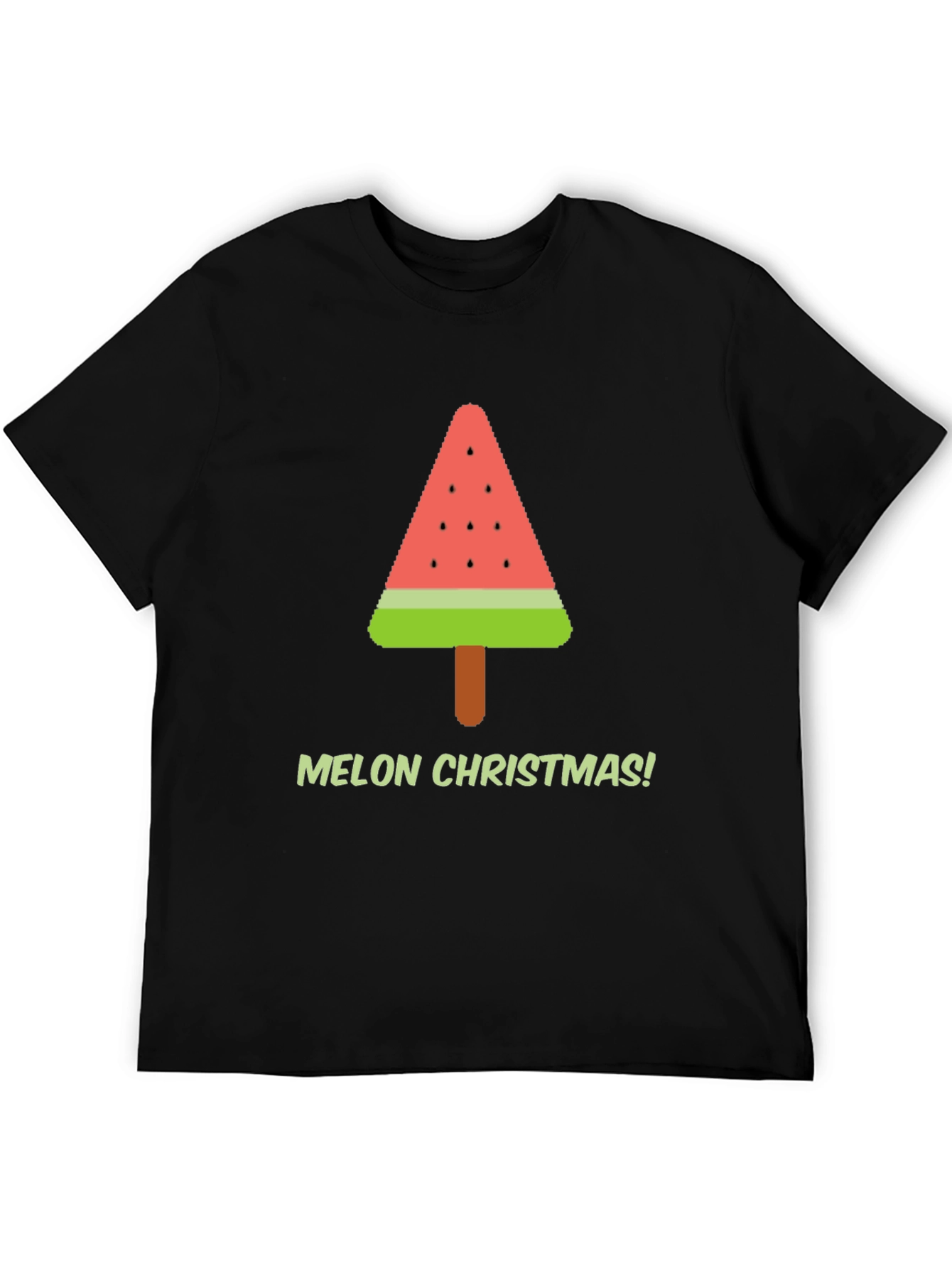 Melon Christmas T-Shirt - Holiday Graphic Tee