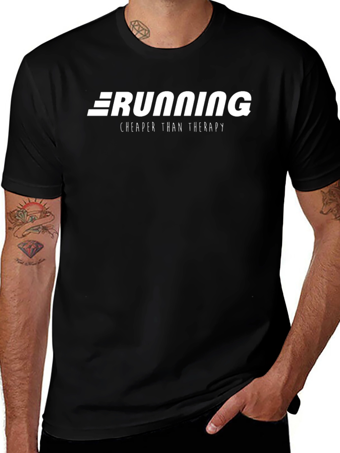 Running Cheaper Than Therapy Tee