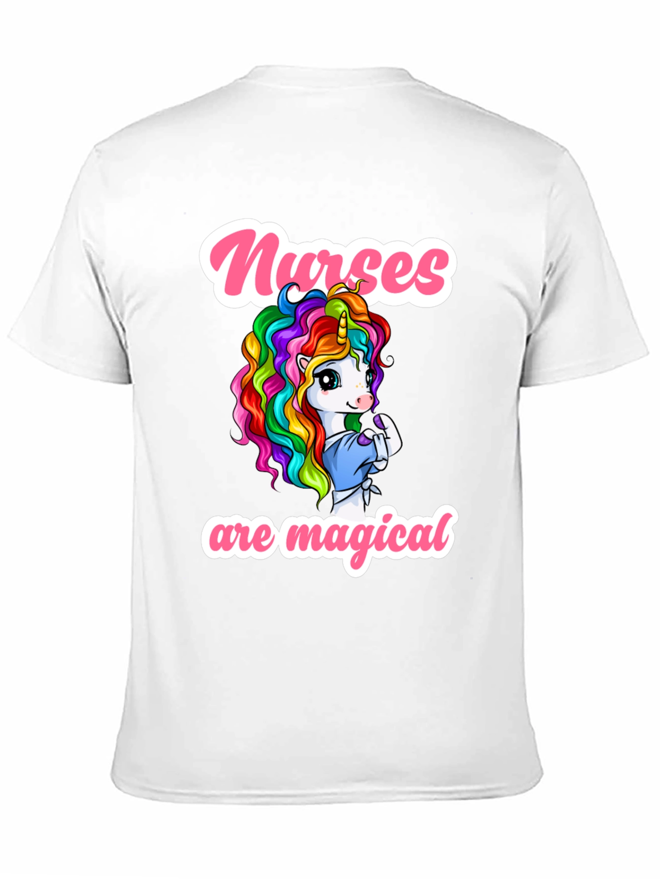 Nurses Are Magical Unicorn Graphic Tee