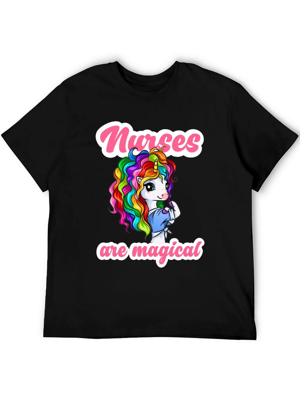 Nurses Are Magical Unicorn Graphic Tee