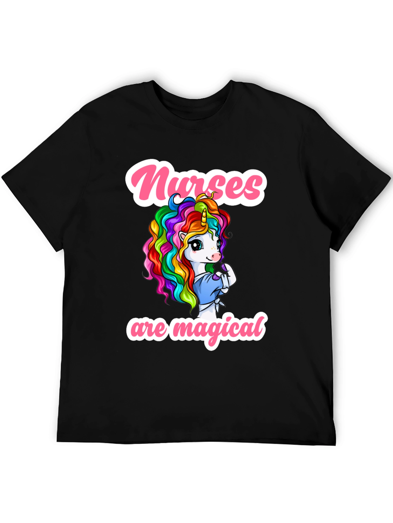 Nurses Are Magical Unicorn Graphic Tee
