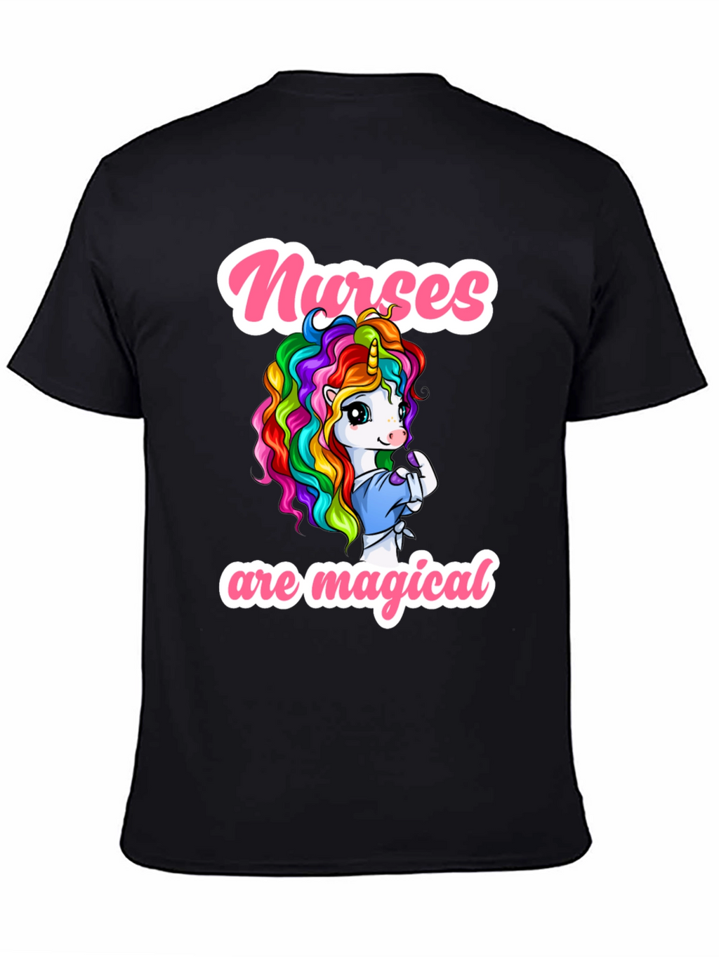 Nurses Are Magical Unicorn Graphic Tee