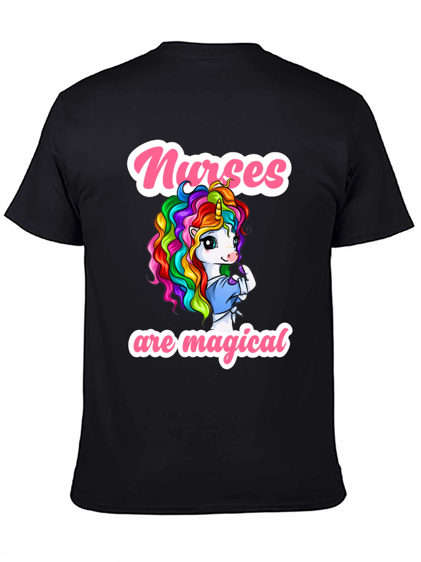 Nurses Are Magical Unicorn Graphic Tee