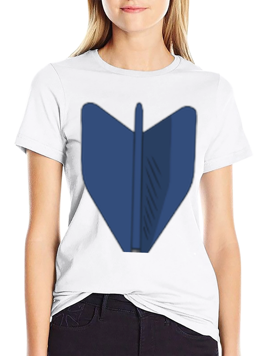 Blue Dart Graphic Tee - Modern Style