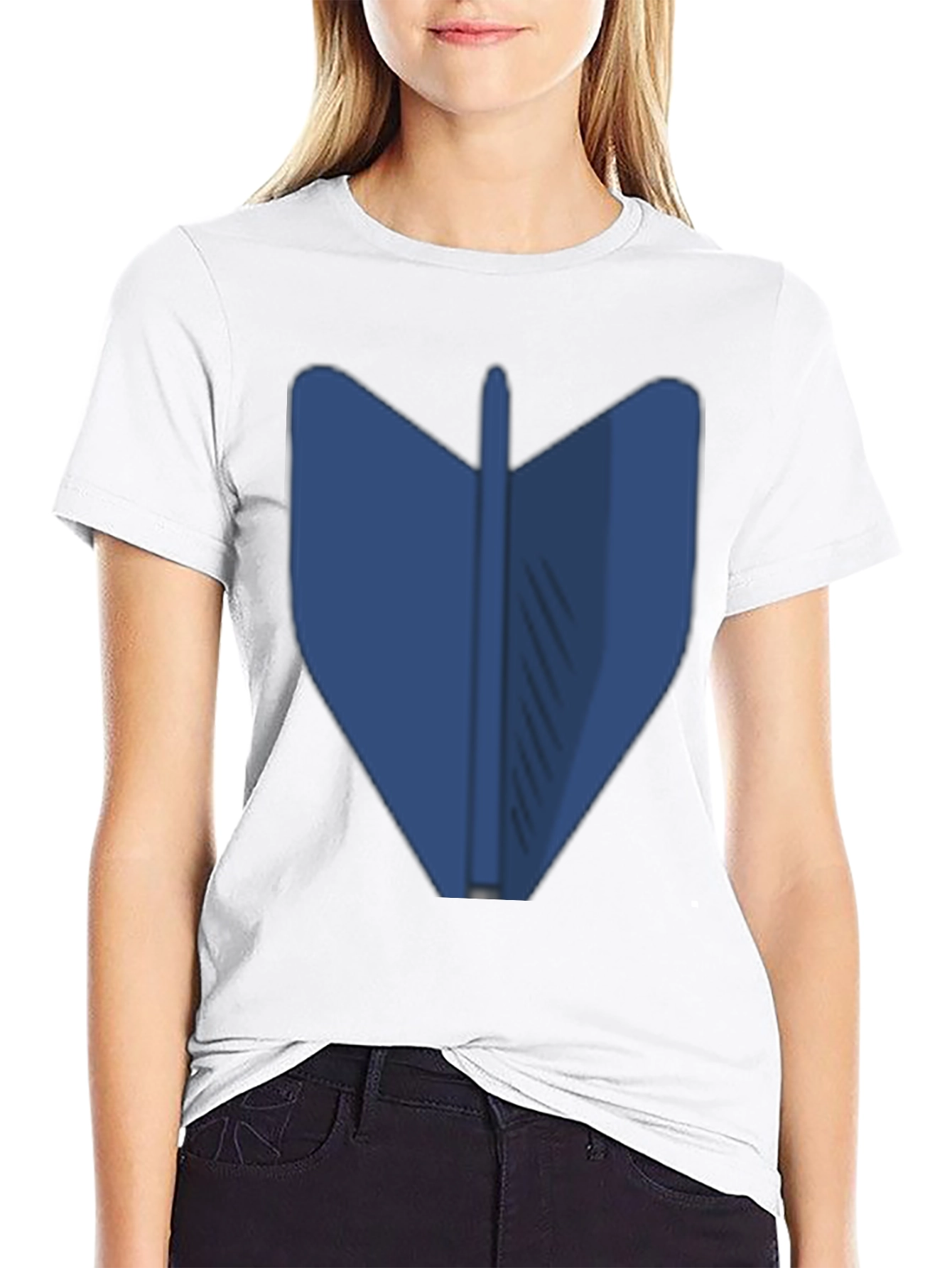 Blue Dart Graphic Tee - Modern Style
