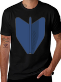 Blue Dart Graphic Tee - Modern Style