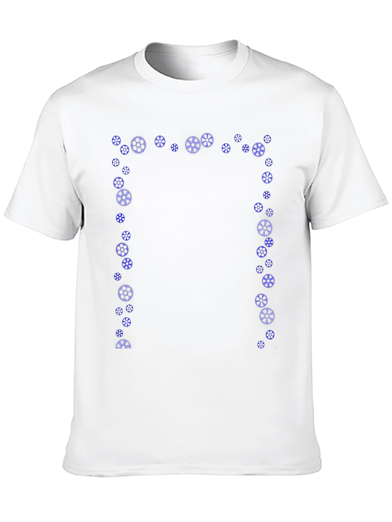 Gear Graphic Black Tee | Unique Design