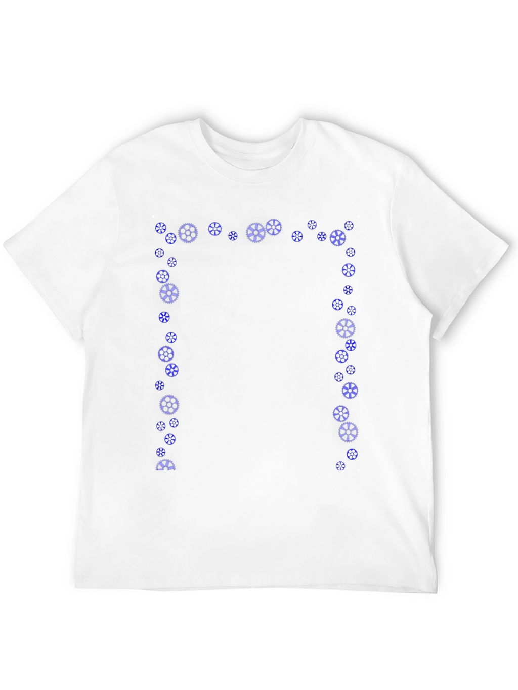Gear Graphic Black Tee | Unique Design
